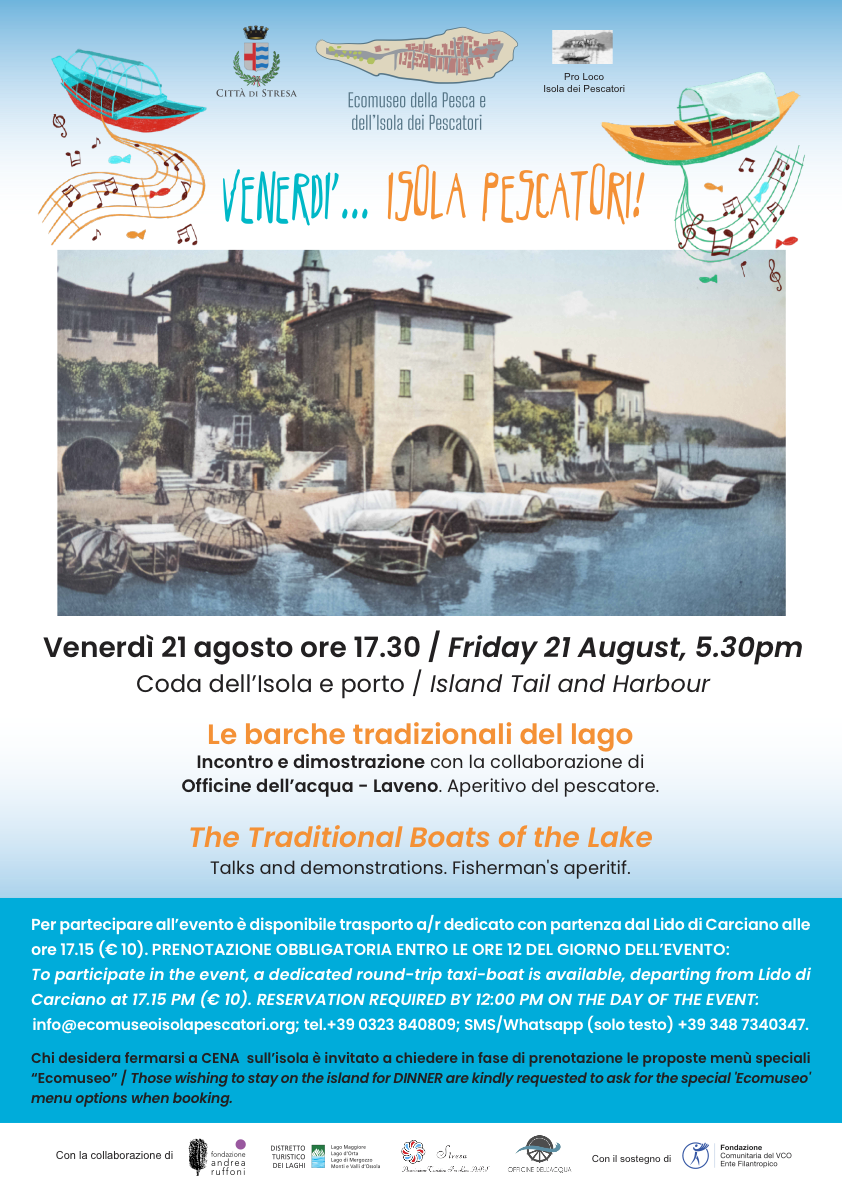 le barche tradizionali del lago