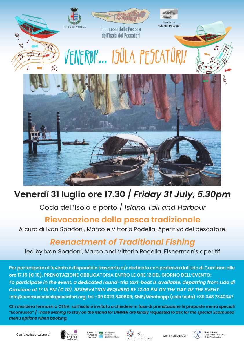 rievocazione della pesca tradizionale